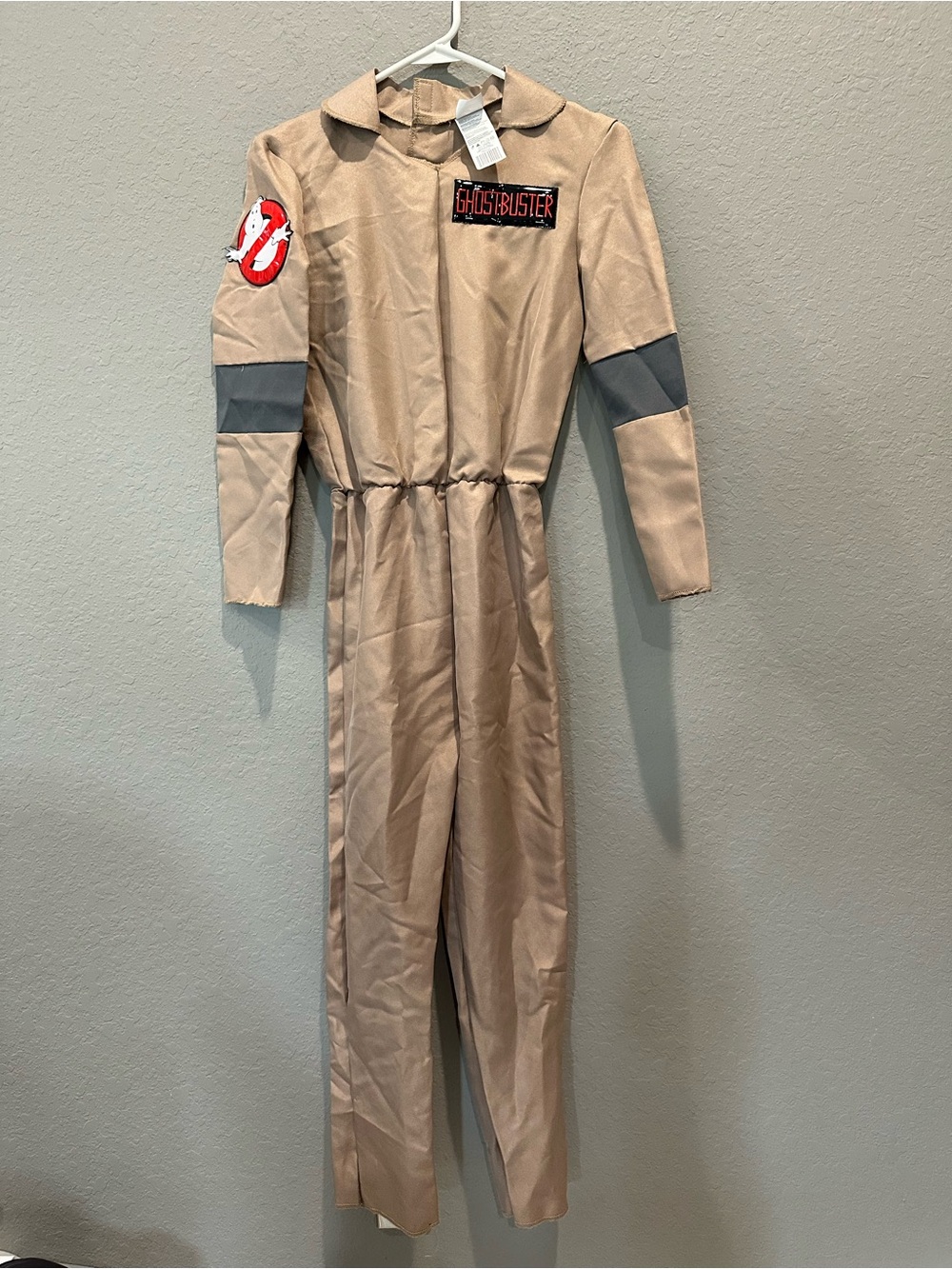 Ghostbusters one piece costume kids Sz L (10-12) NWOT Halloween costume
